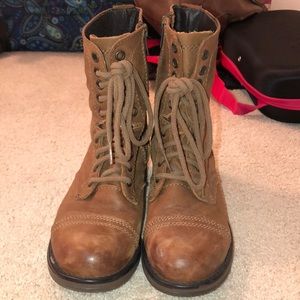 steve madden combat boots